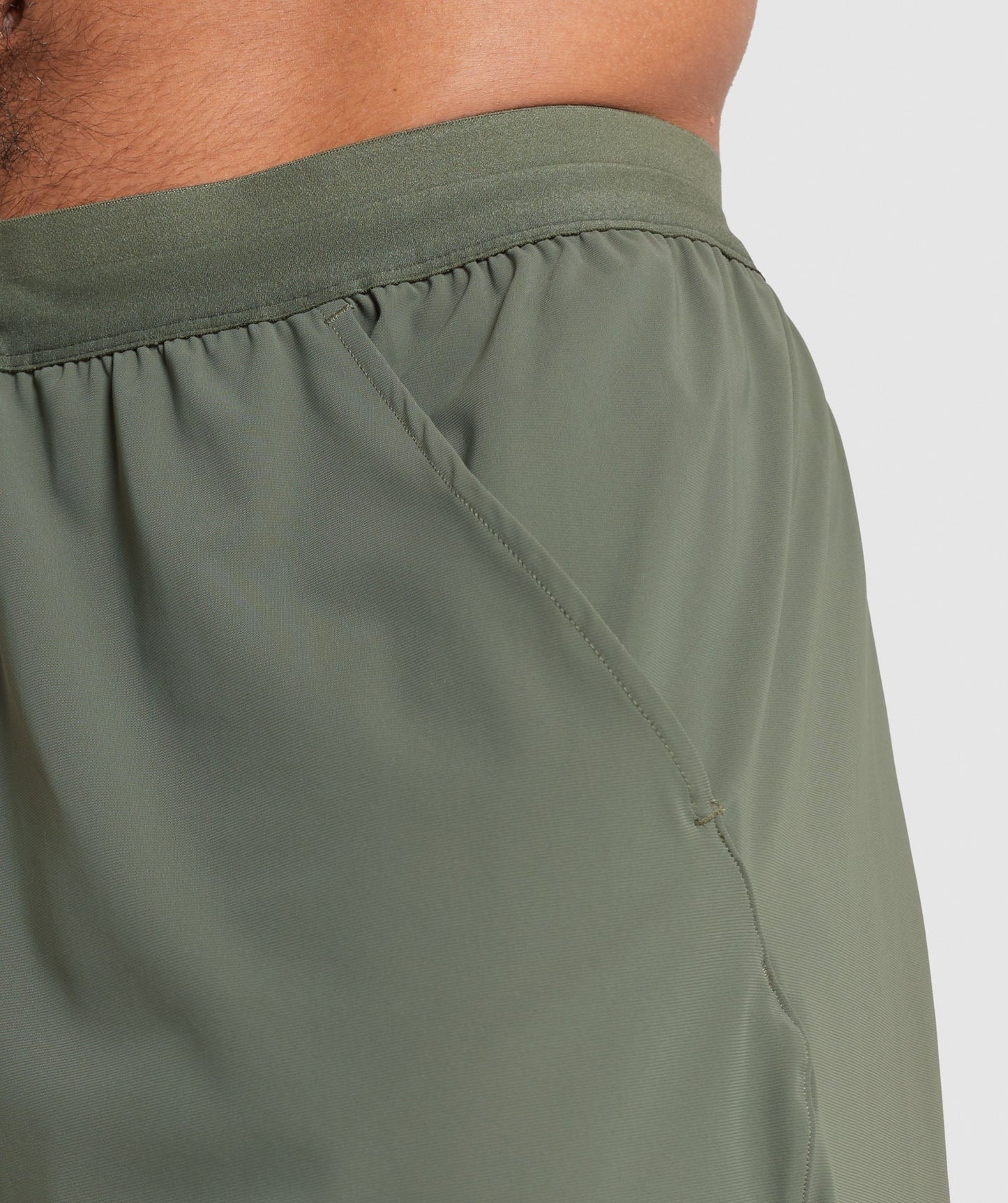 Gymshark Hybrid 6" Shorts - Core Olive