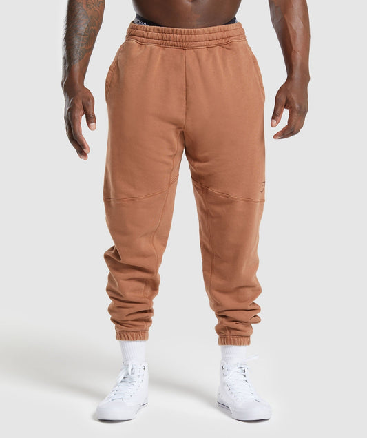 Gymshark Heritage Joggers - Canyon Brown