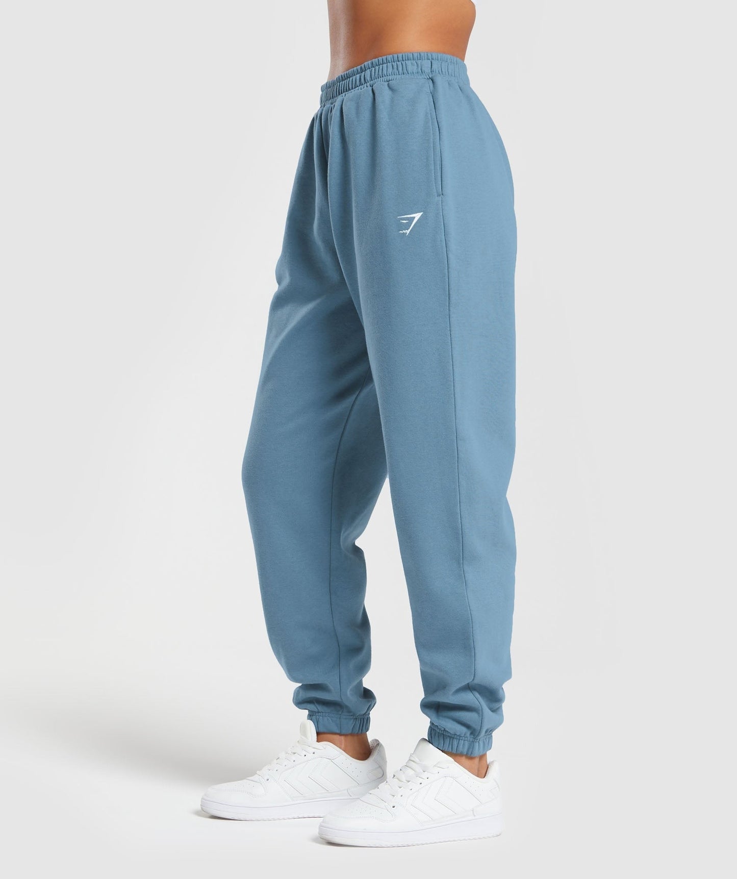 Gymshark Training Regular Fleece Joggers - Faded Blue