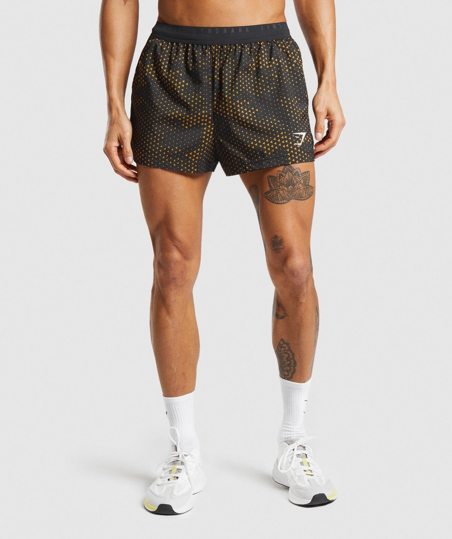 Gymshark Sport Run 3" Short - Turmeric Yellow