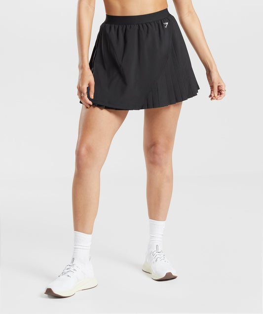 Gymshark Pleated Skort - Black