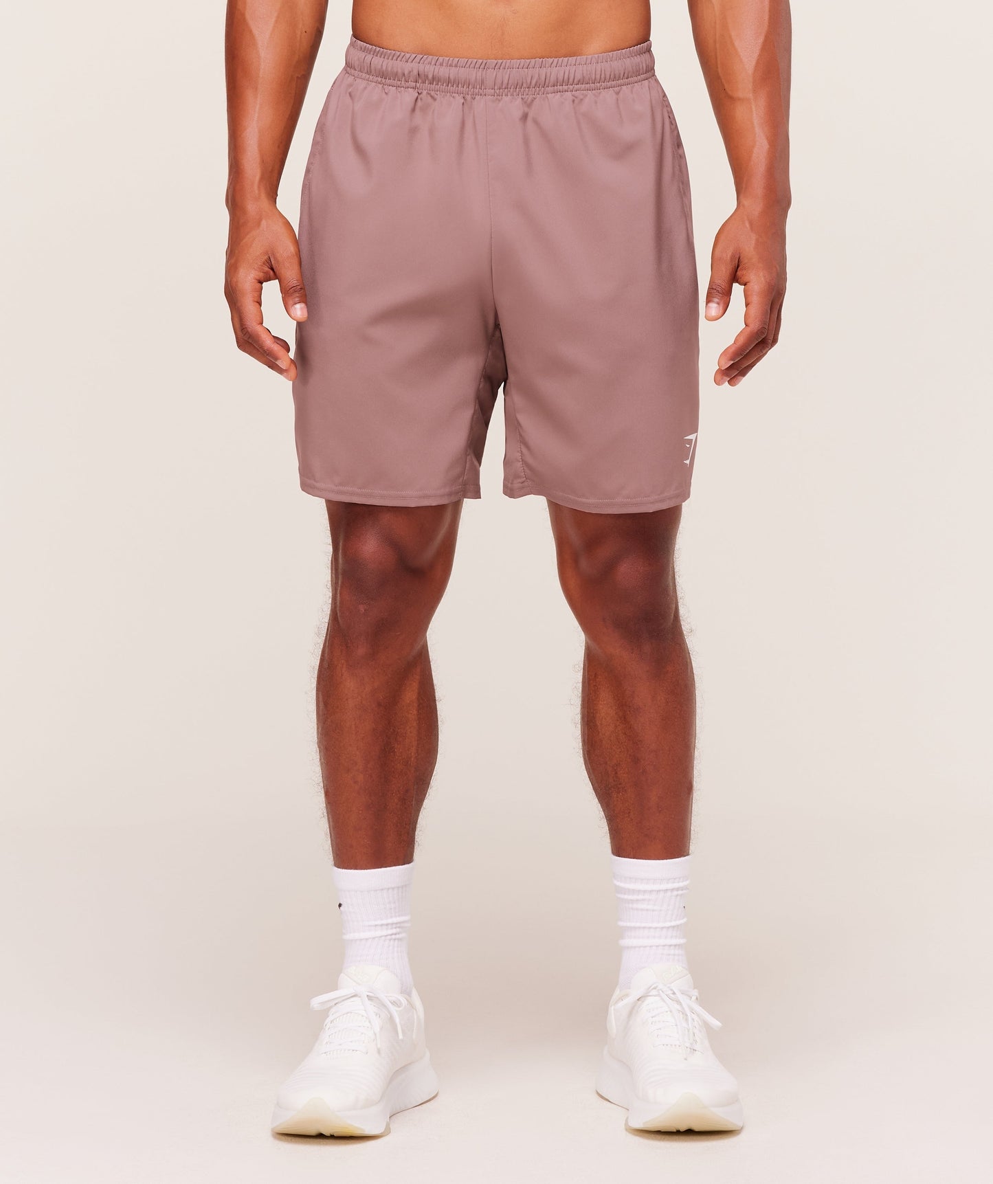Gymshark Arrival 7" Shorts - Chestnut Pink