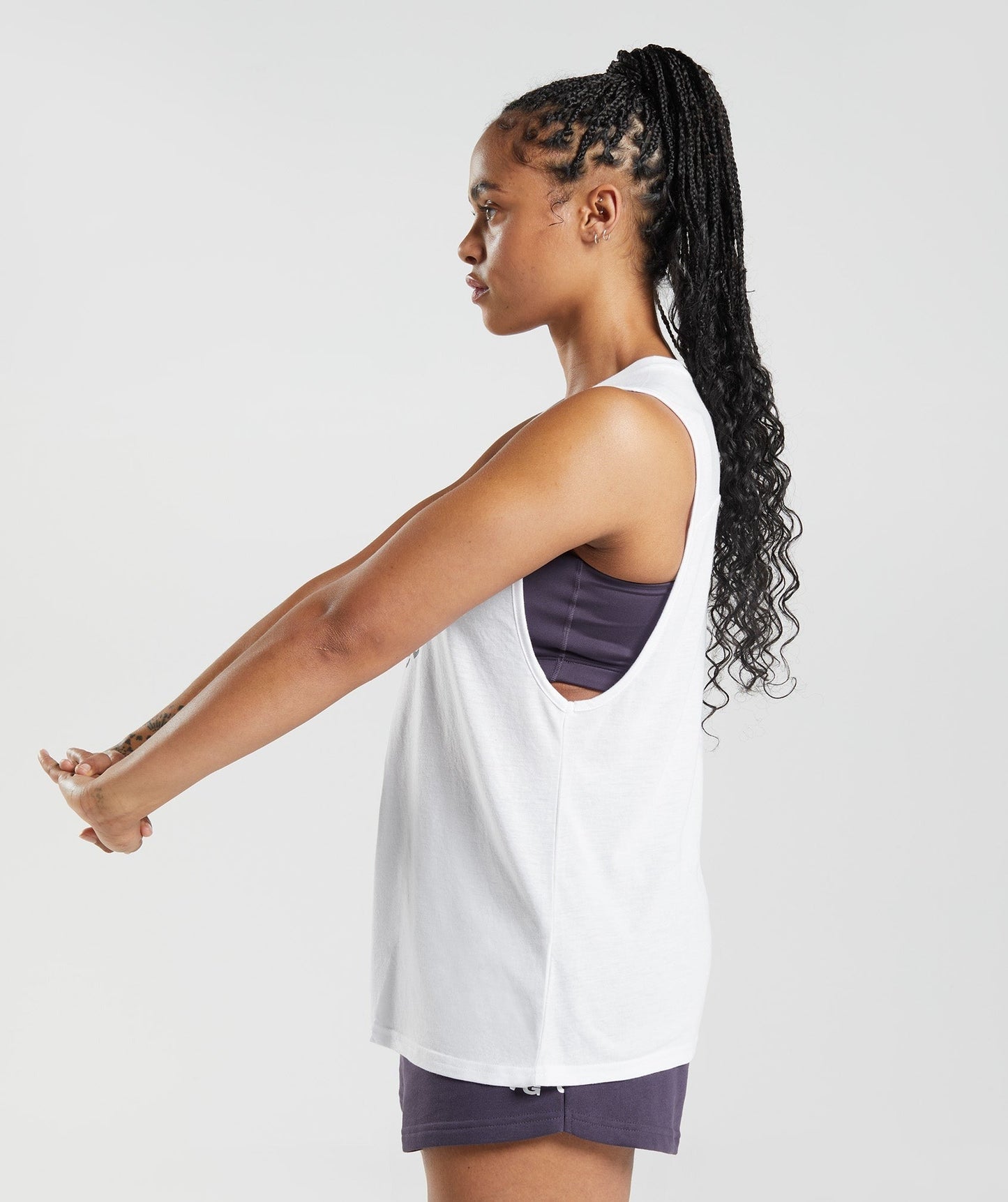 Gymshark Legacy Tank - White