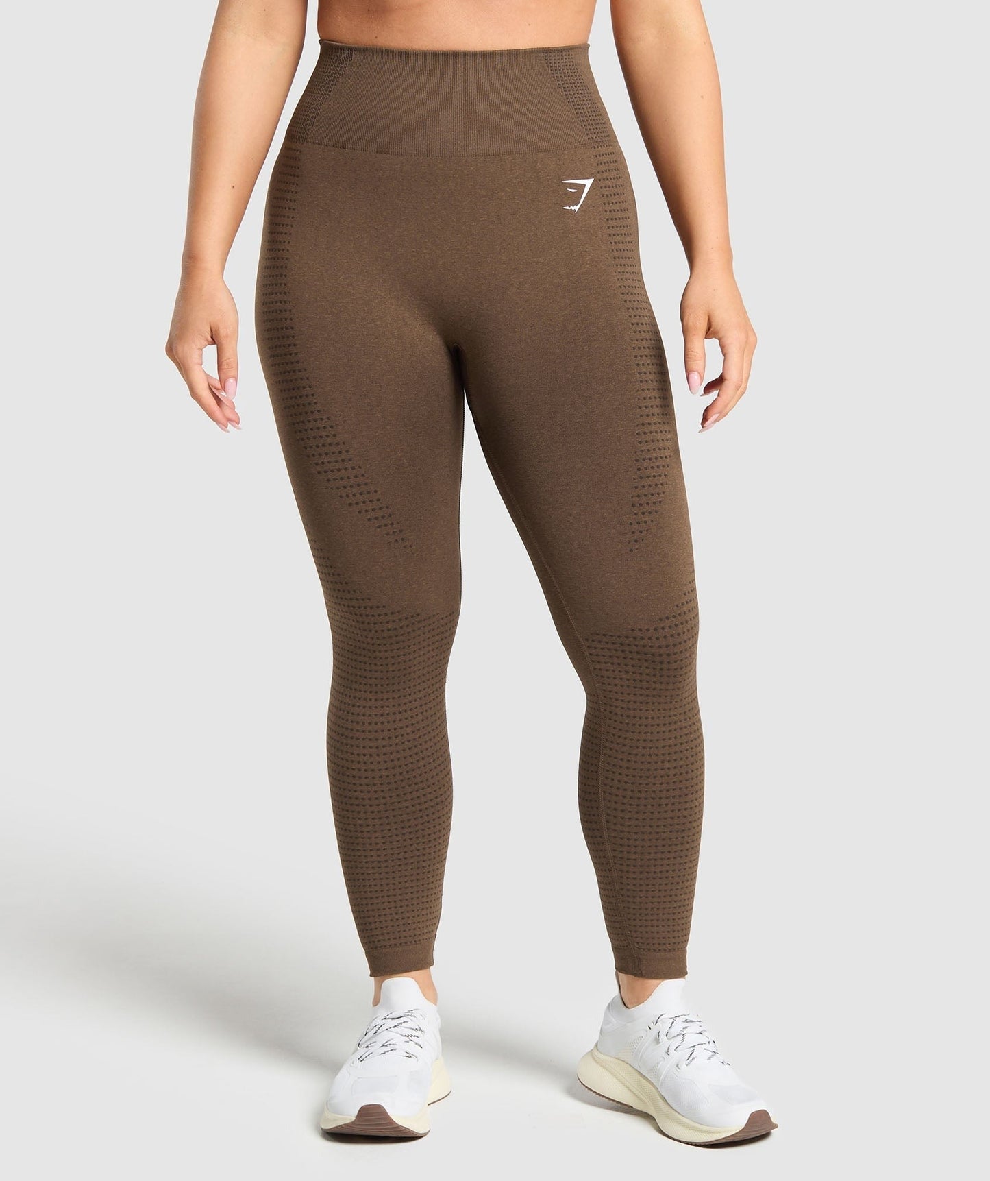 Gymshark Vital Short Leggings - Espresso Marl