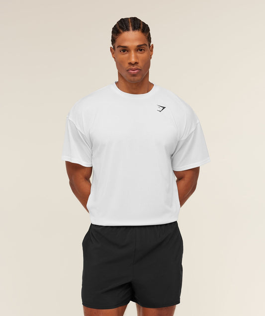 Gymshark Arrival Oversized T-Shirt - White