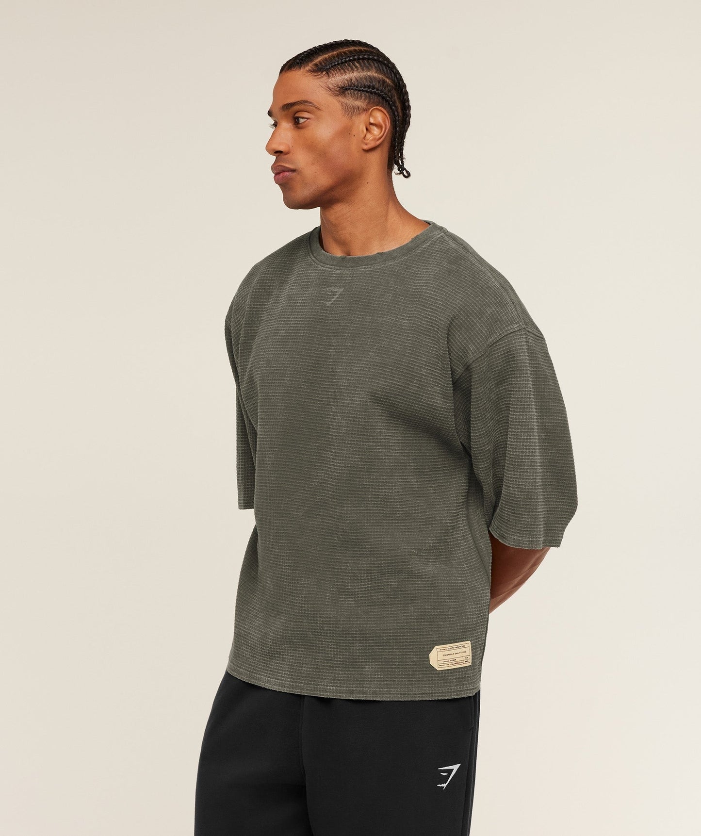 Gymshark x Saalt Studios Tee - Strength Green
