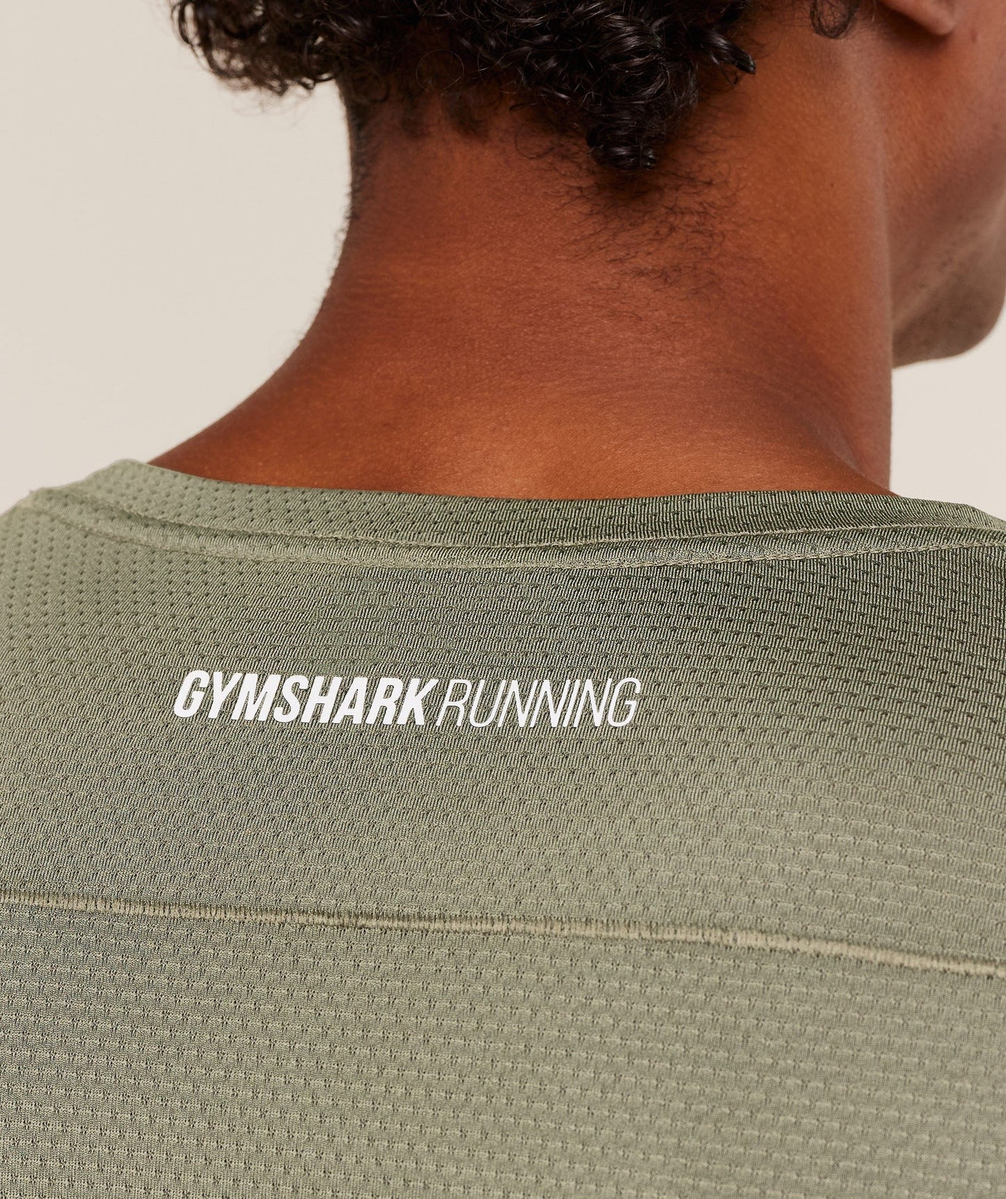 Gymshark Running Long Sleeve T-Shirt - Base Green