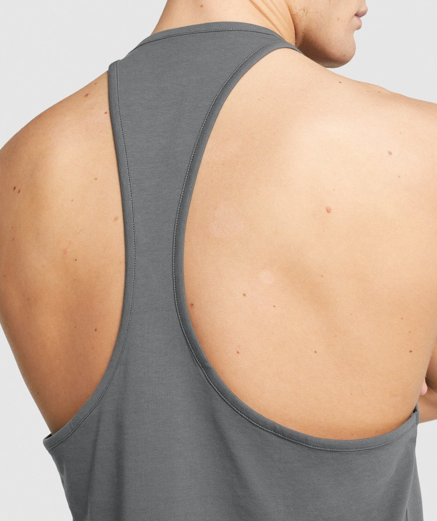 Gymshark Block Infill Stringer - Charcoal