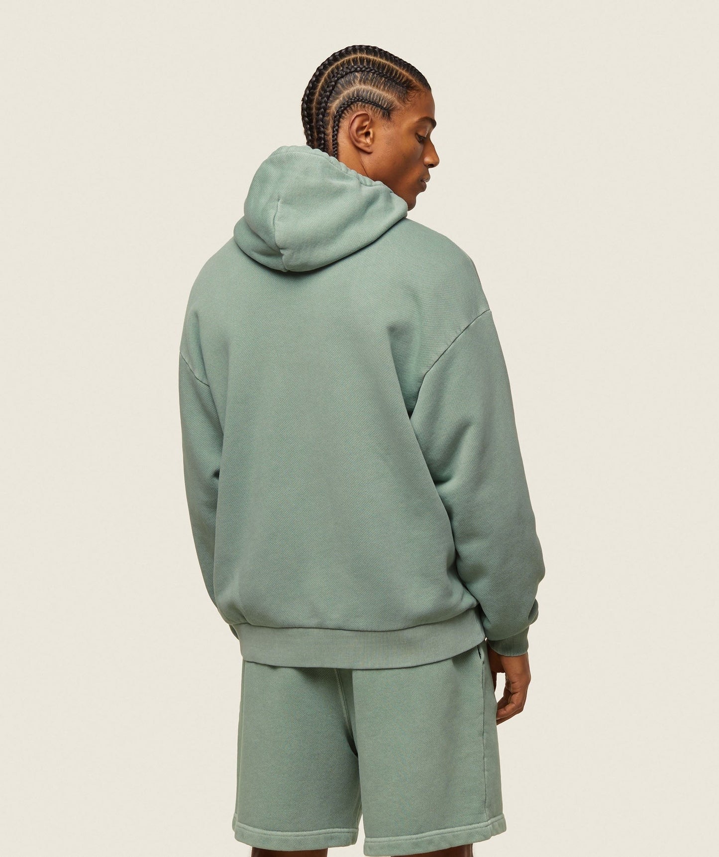 Gymshark everywear Relaxed Zip Hoodie - Dollar Green
