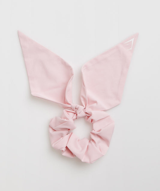 Gymshark Bow Scrunchie - Sweet Pink