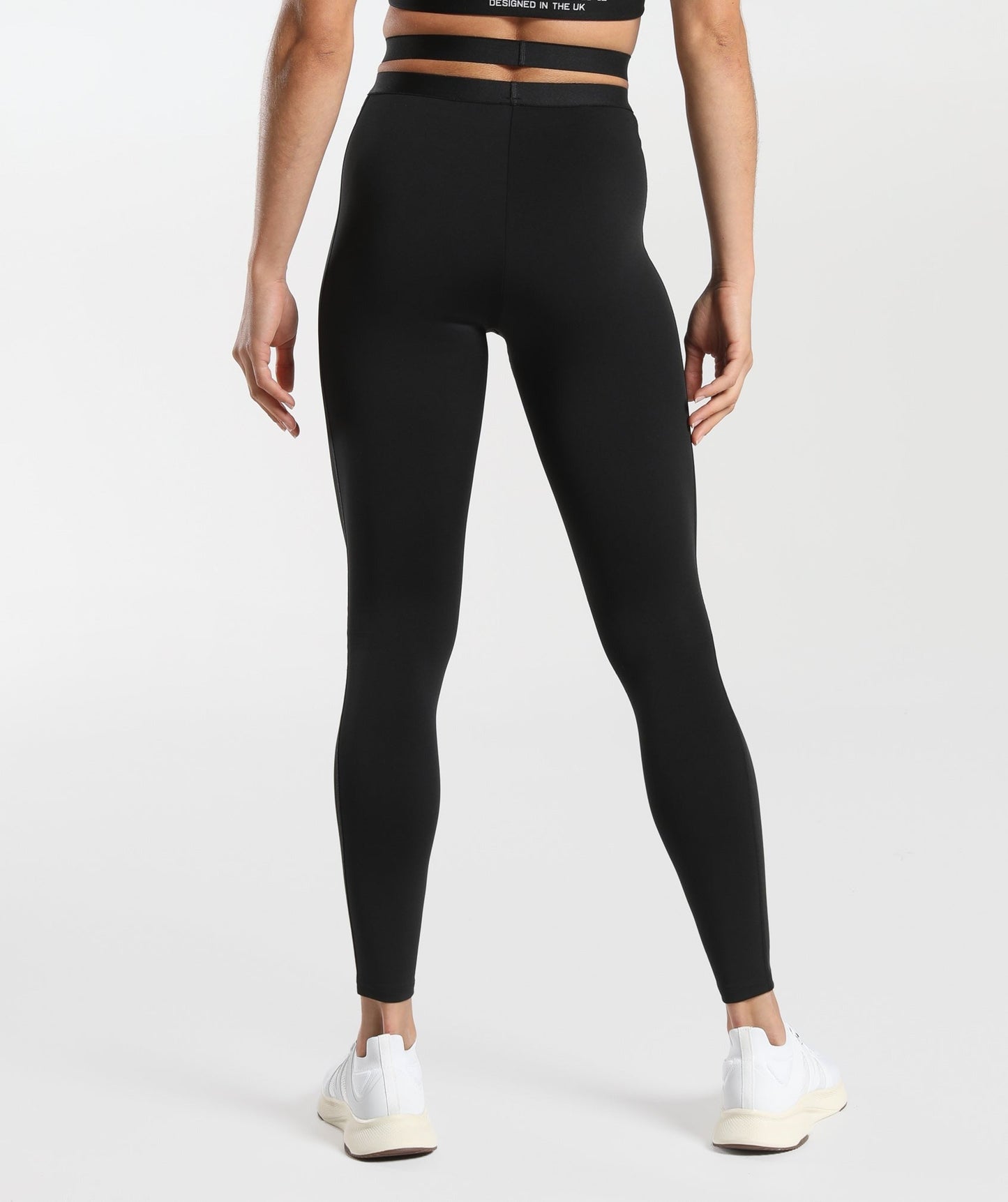 Gymshark Strappy Waistband Leggings - Black
