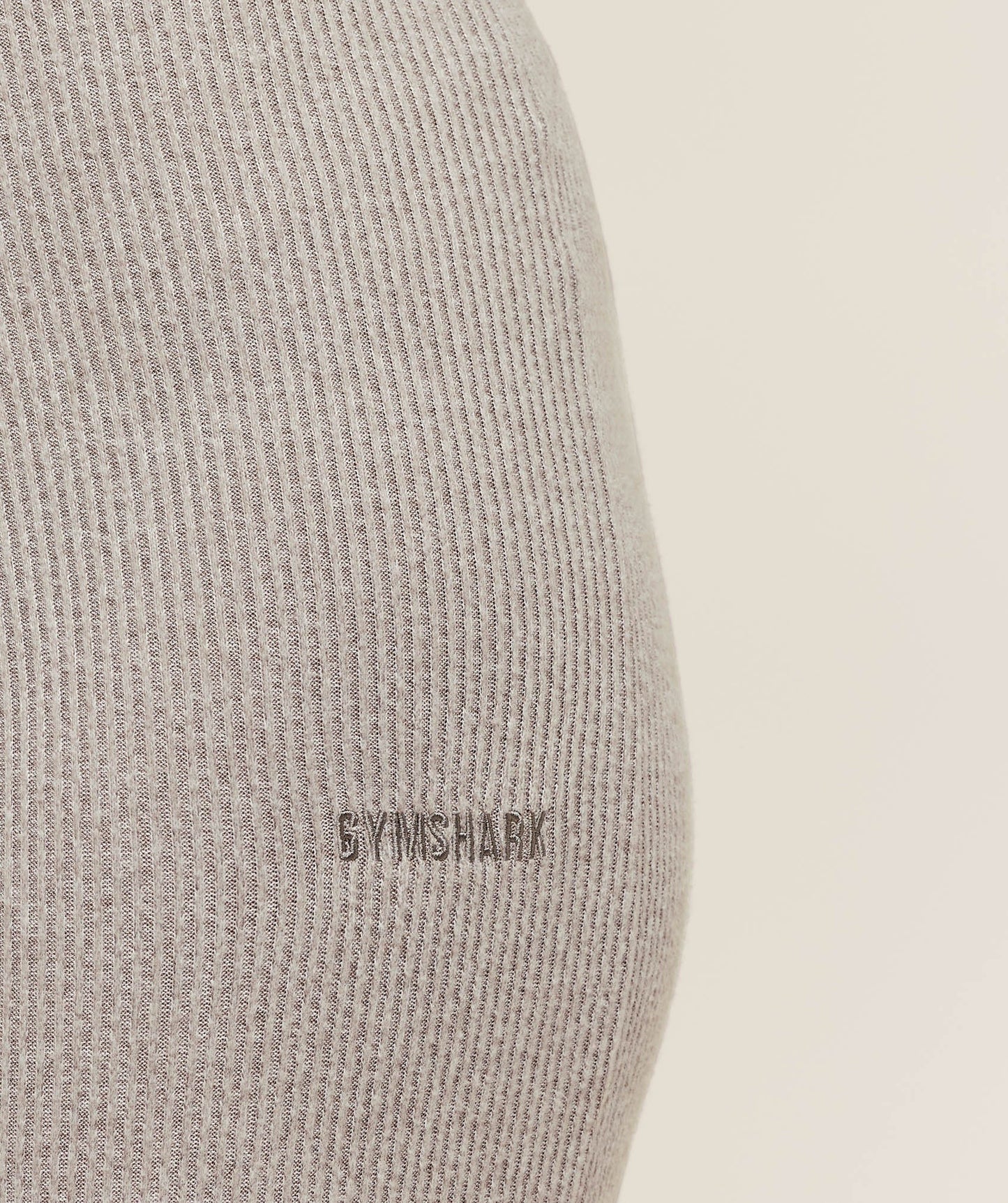 Gymshark SuperSoft Straight Leg Pant - Light Grey Core Marl