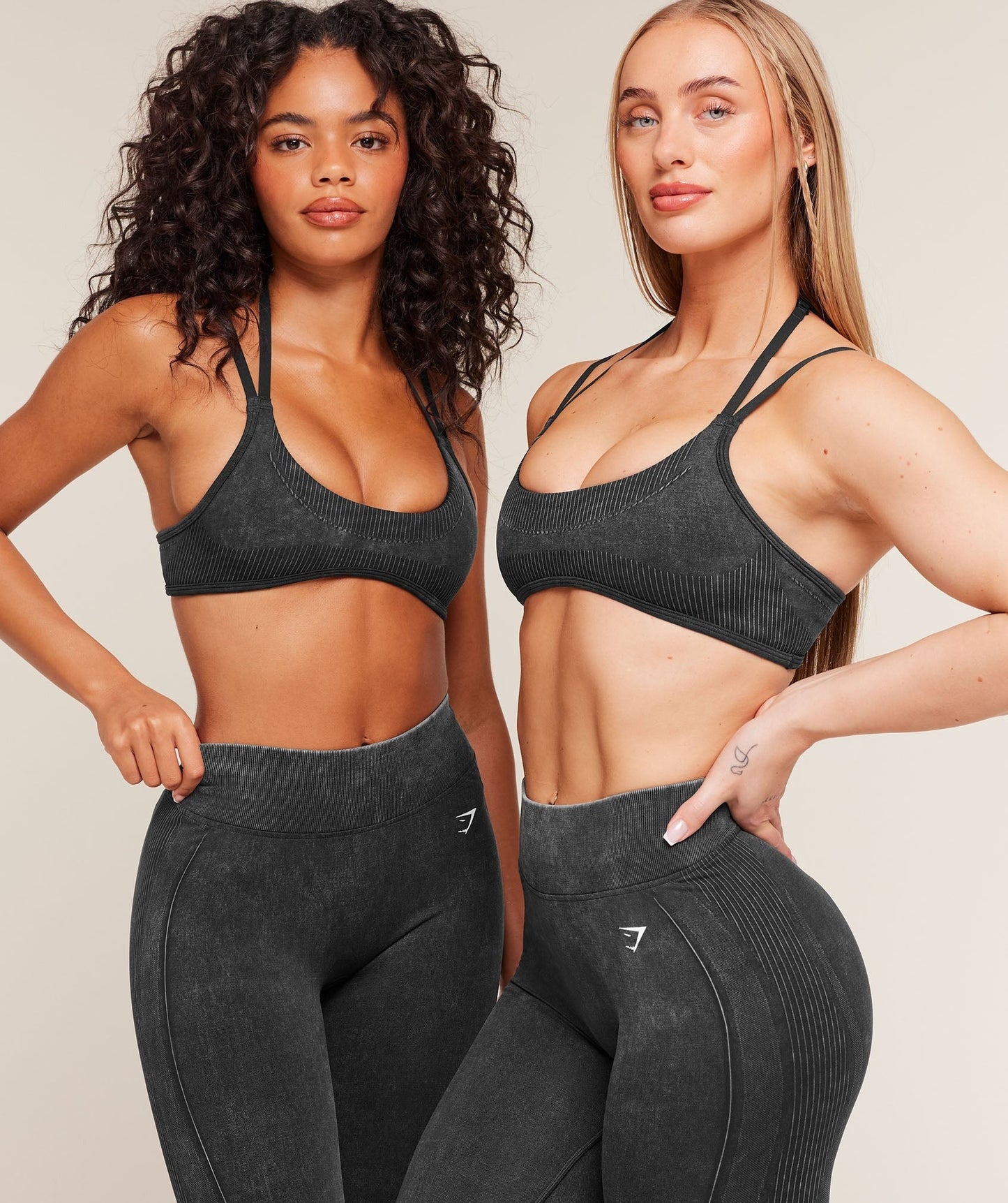 Gymshark x Bratz Light Support Sports Bra - Black/Wash
