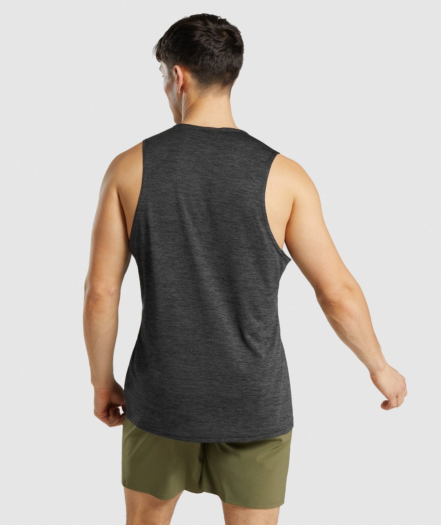 Gymshark Arrival Marl Tank - Black