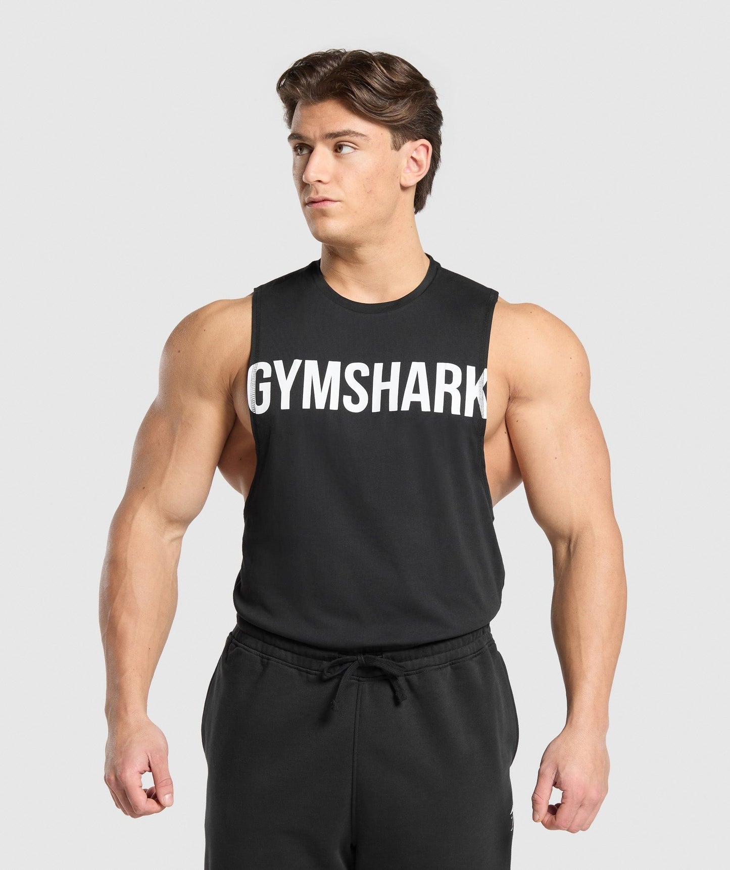 Gymshark Prime Drop Arm Tank - Black