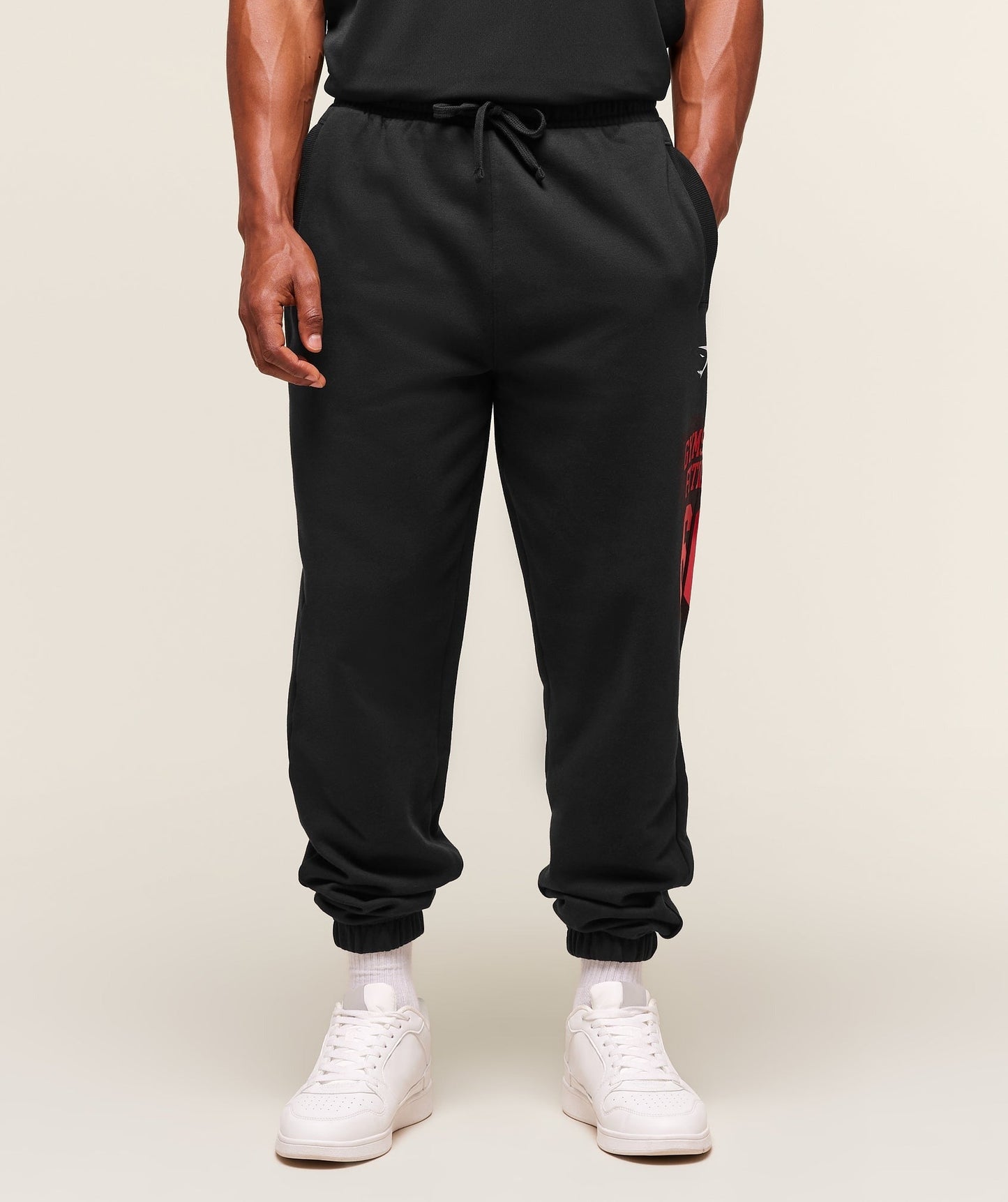 Gymshark Campus Oversized Jogger - Black