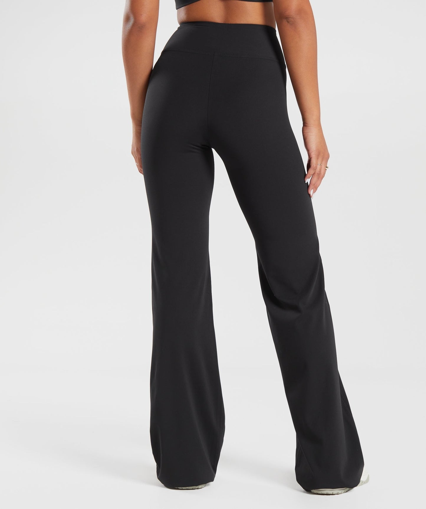 Gymshark Crossover Flared Tall Leggings - Black