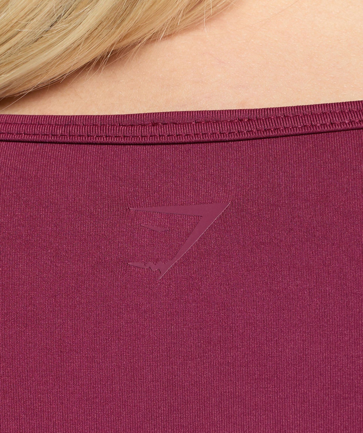 Gymshark Contrast Seamless Crop Top - Strong Pink