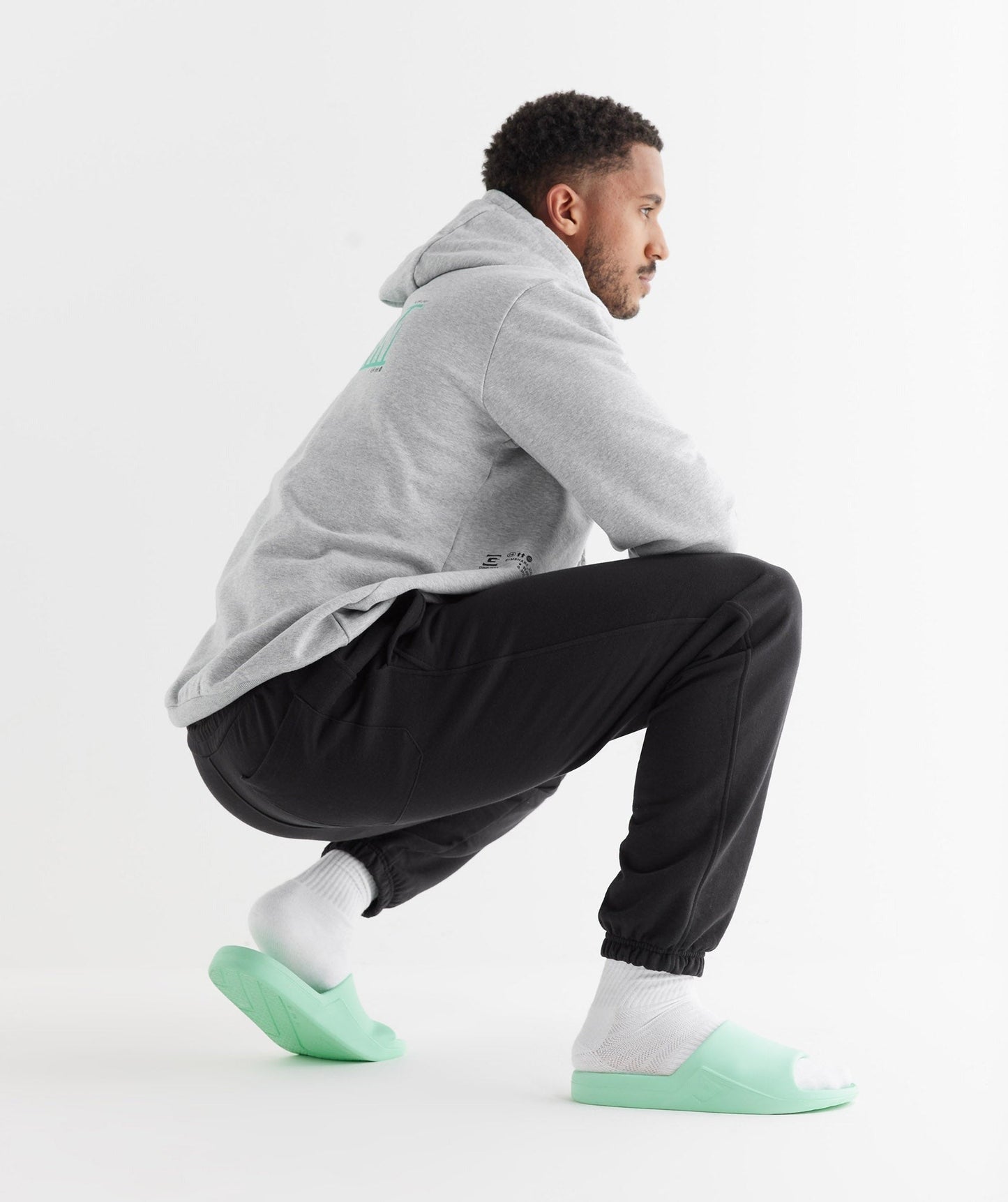 Gymshark Rest Day Slides - Pastel Green