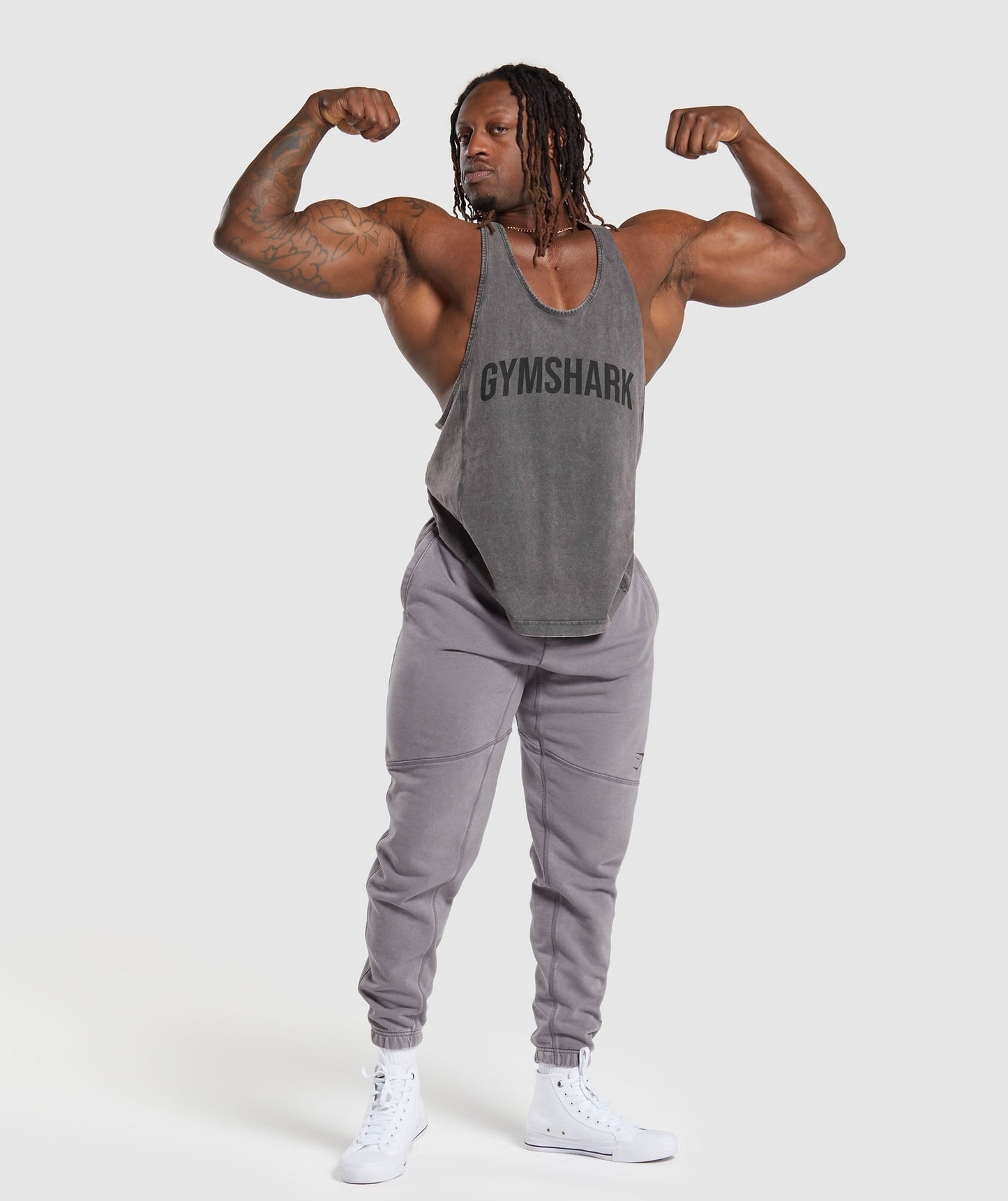 Gymshark Heritage Joggers - Fog Purple