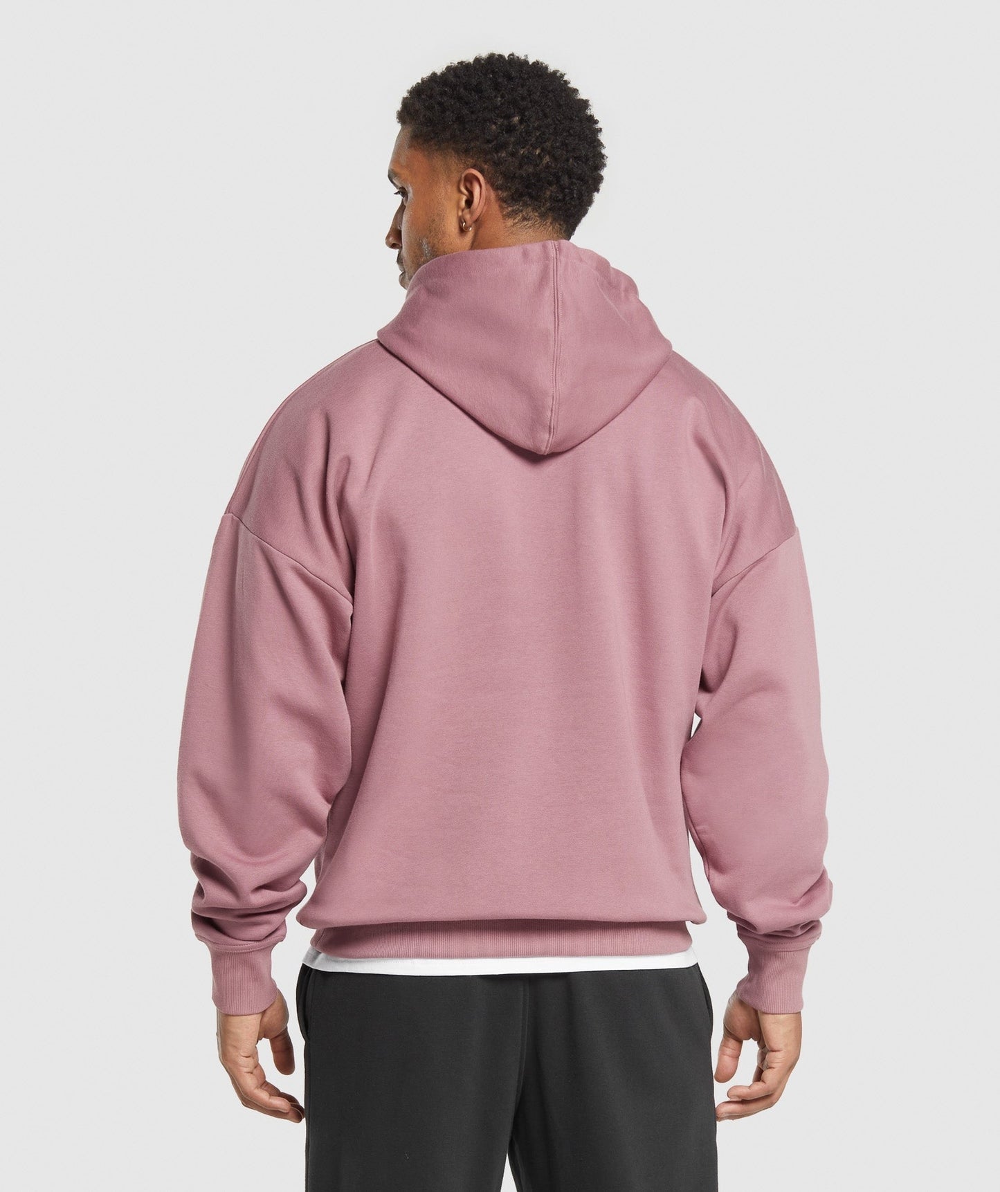 Gymshark Crest Oversized Hoodie - Calm Pink