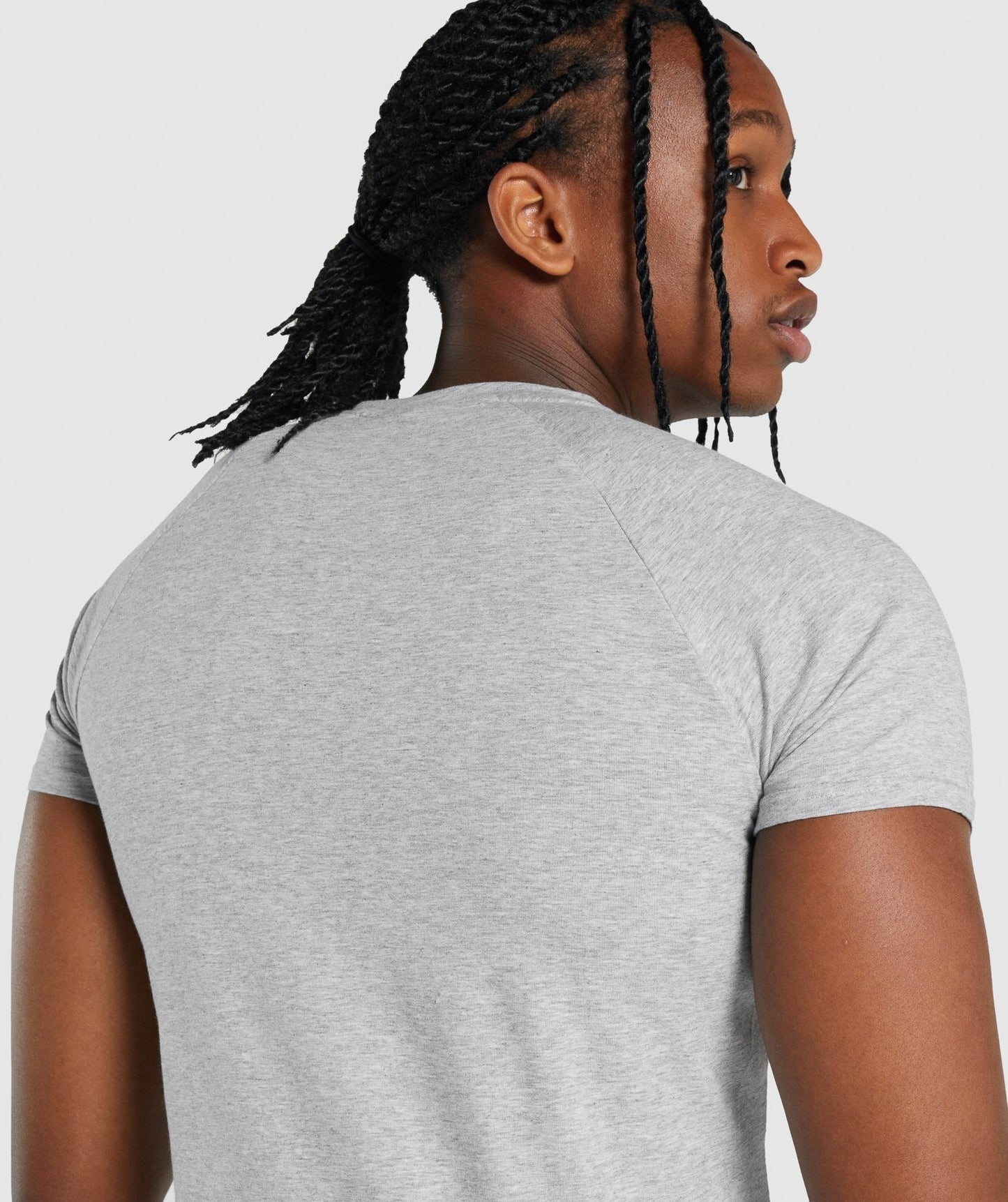 Gymshark Critical 2.0 T-Shirt - Light Grey Marl