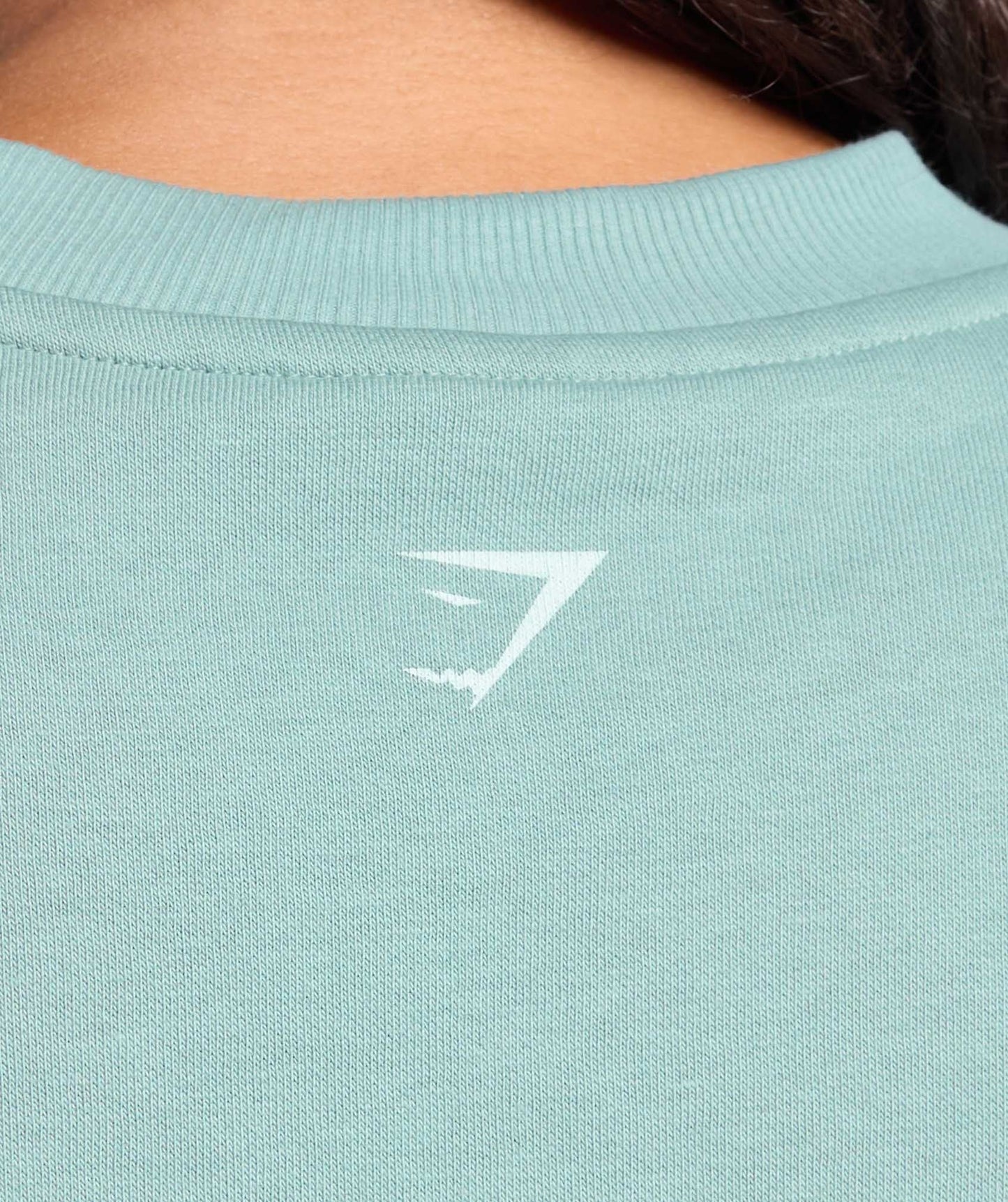 Gymshark Graphic Illustration Pullover - Celeste Blue