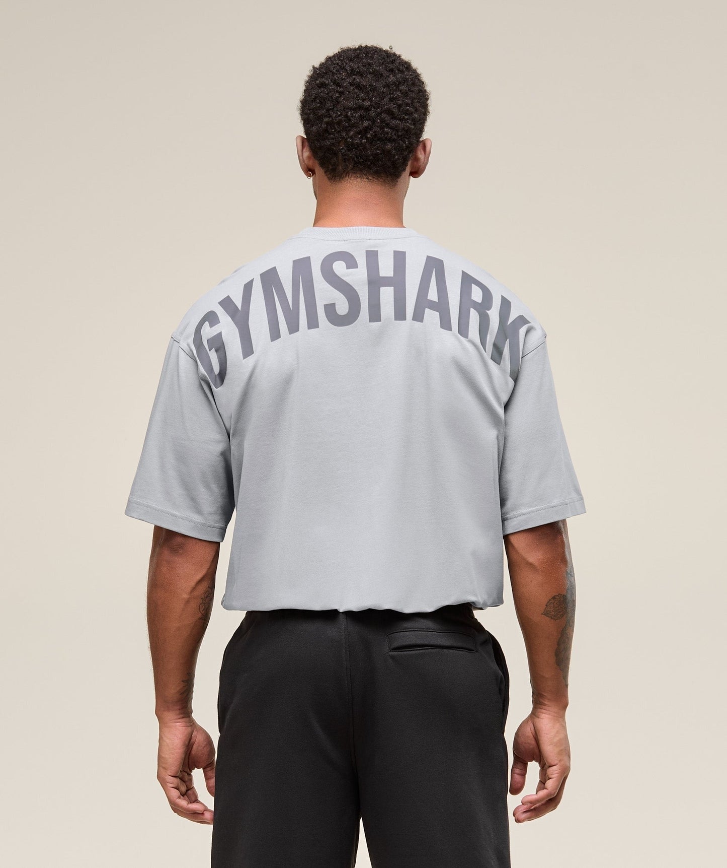 Gymshark Power T-Shirt - Smokey Grey