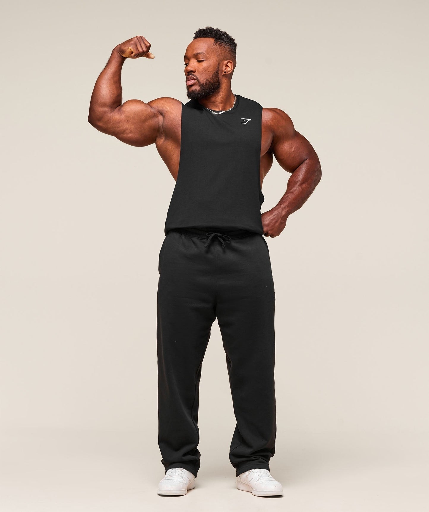 Gymshark Critical 2.0 Drop Arm Tank - Black