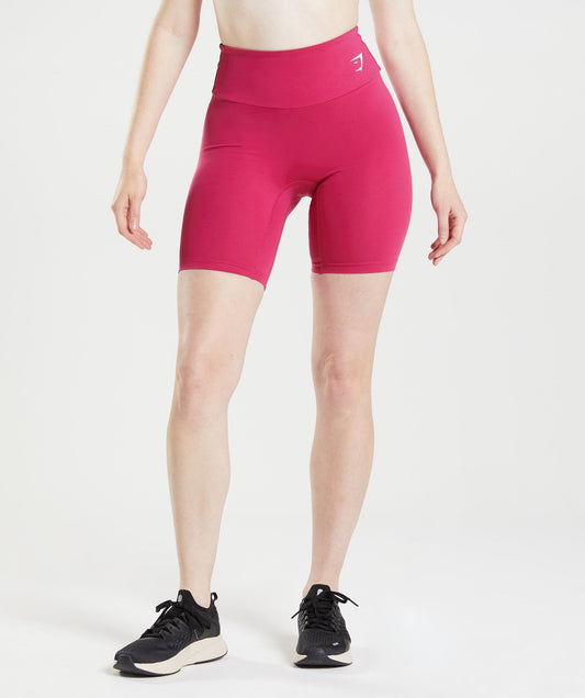 Gymshark Training Cycling Shorts - Magenta Pink