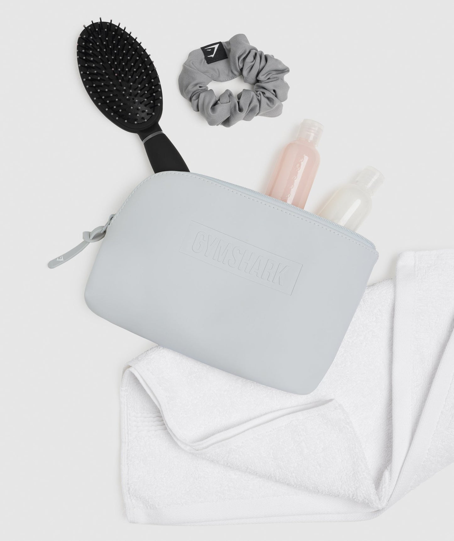 Gymshark Everyday Zip Pouch - Light Grey