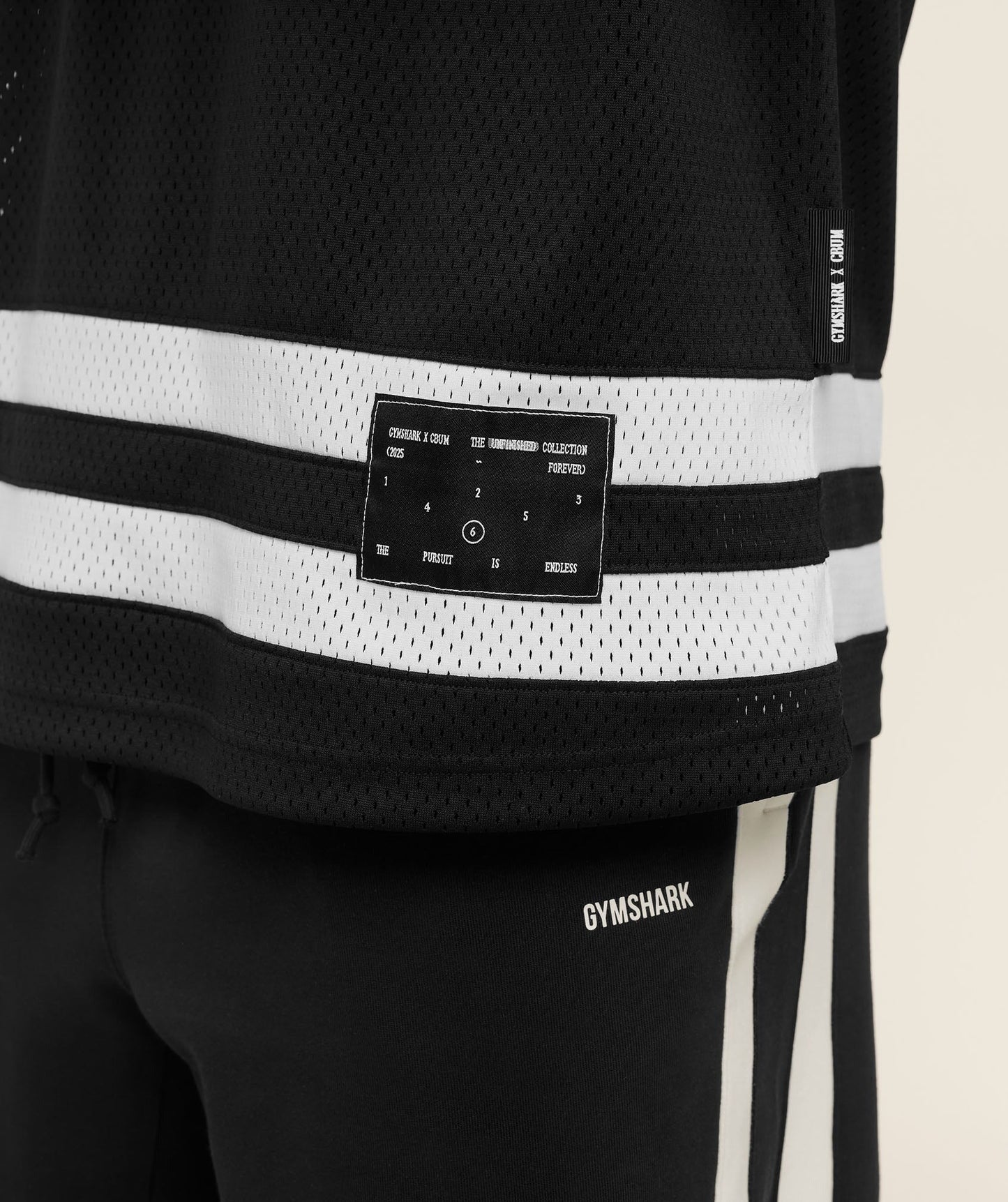 Gymshark x CBUM Hockey Jersey - Black