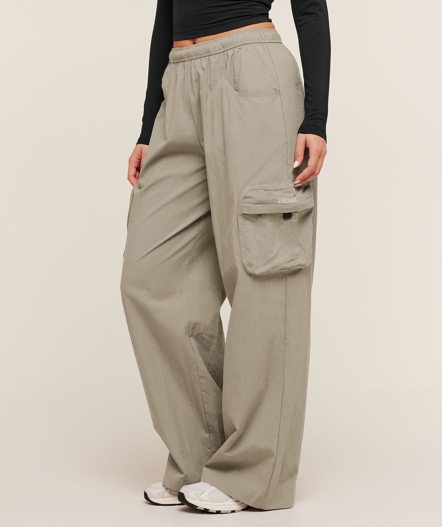 Gymshark Cargo Pants - Linen Brown
