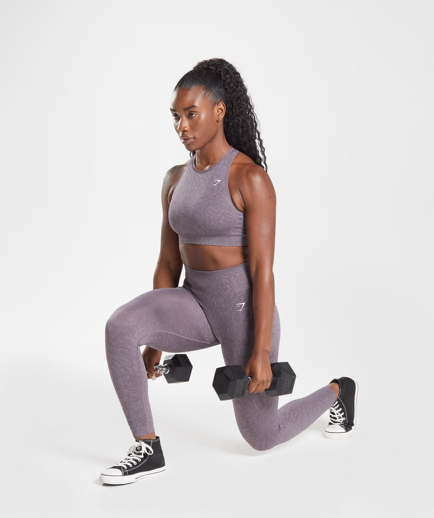Gymshark Adapt Animal Seamless Leggings - Wild | Musk Lilac