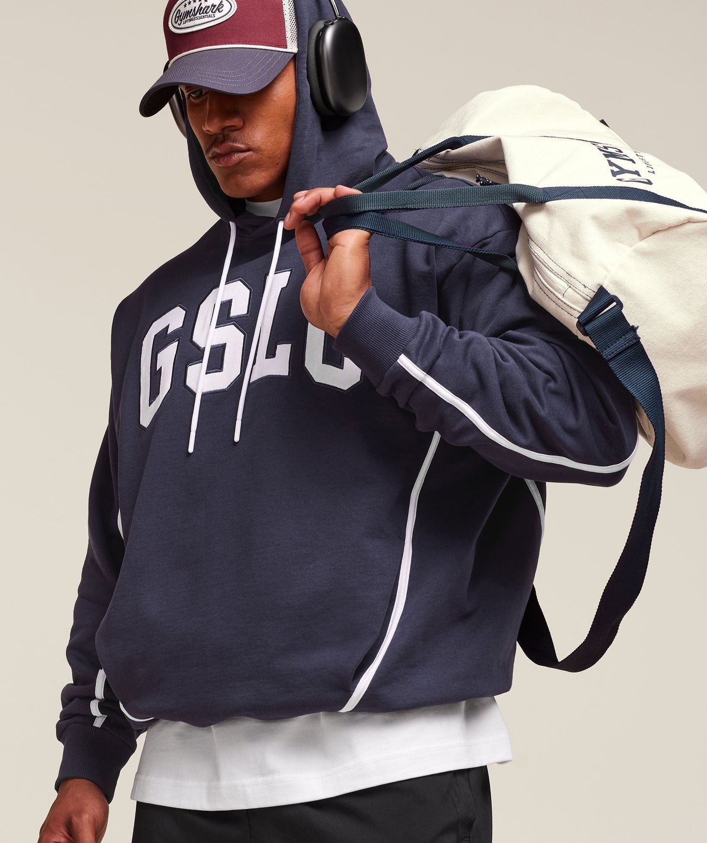 Gymshark GSLC Hoodie - Heavy Blue
