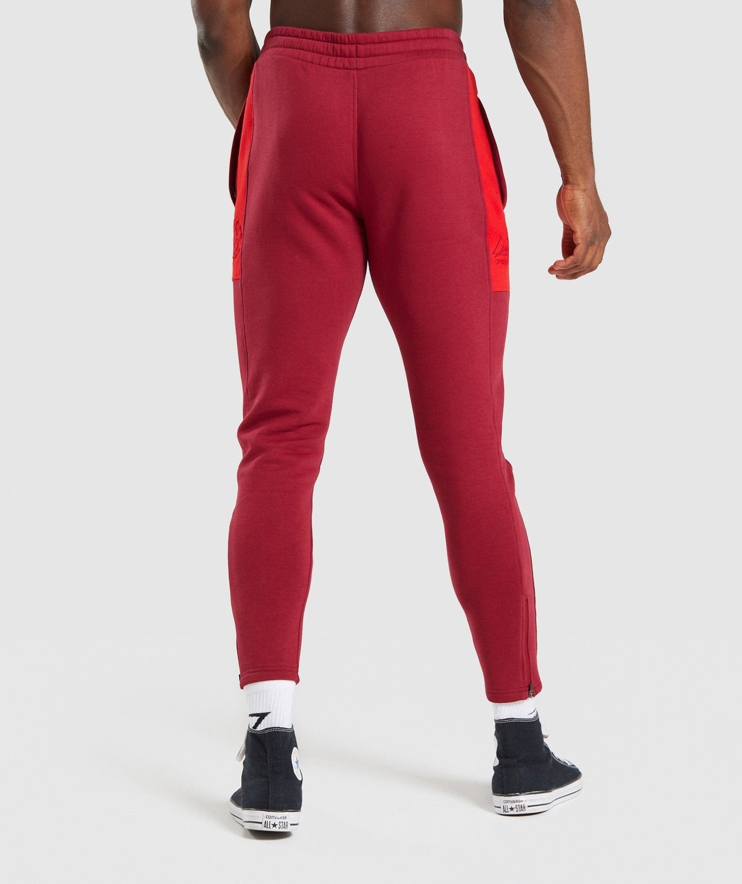 Gymshark Luxe Legacy Joggers - Burgundy