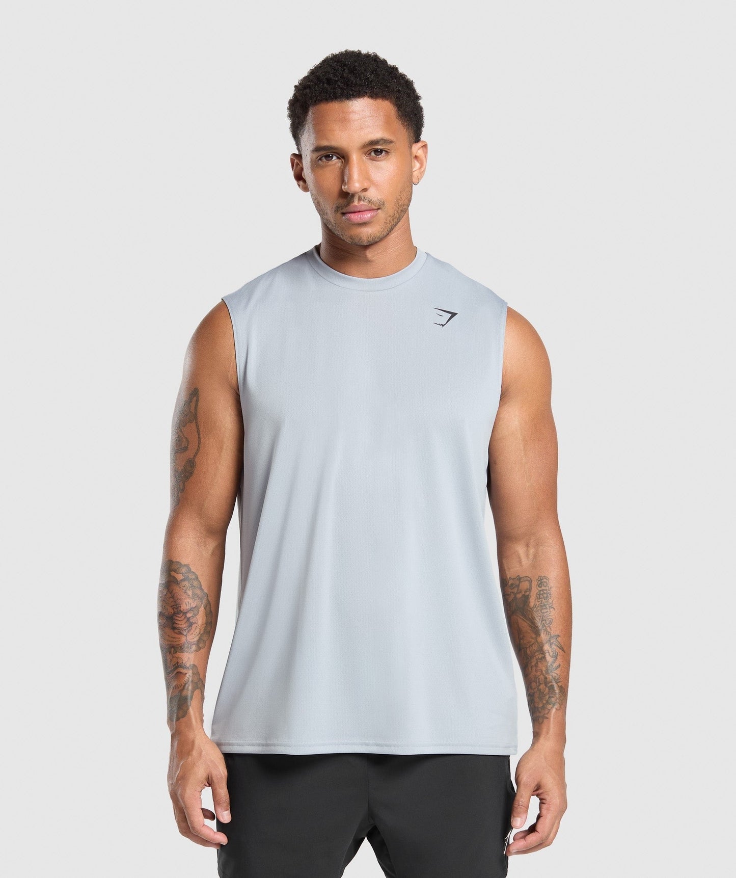 Gymshark Arrival Oversized Tank - Metal Purple