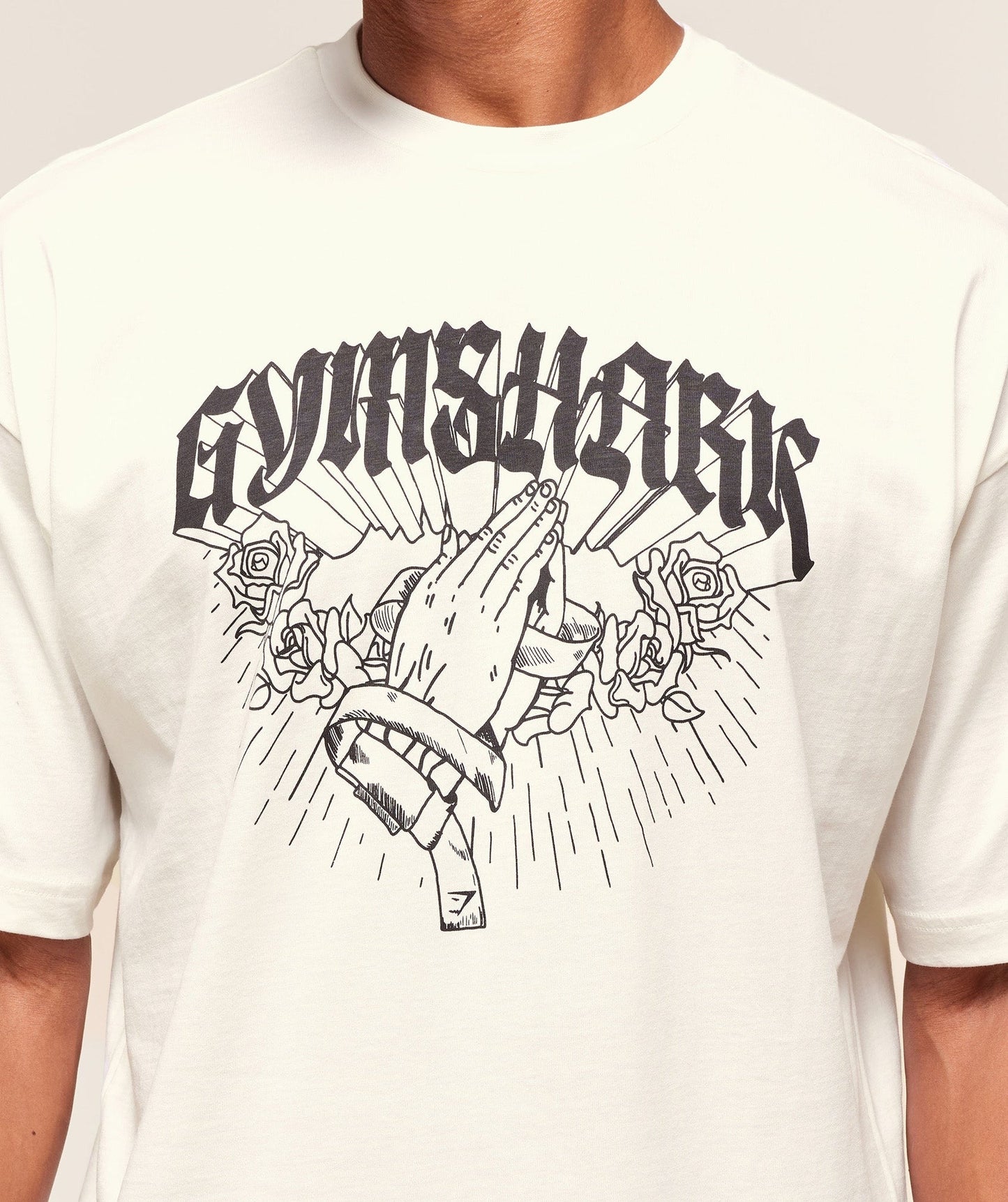 Gymshark Hispanic Heritage T-Shirt - Soft White