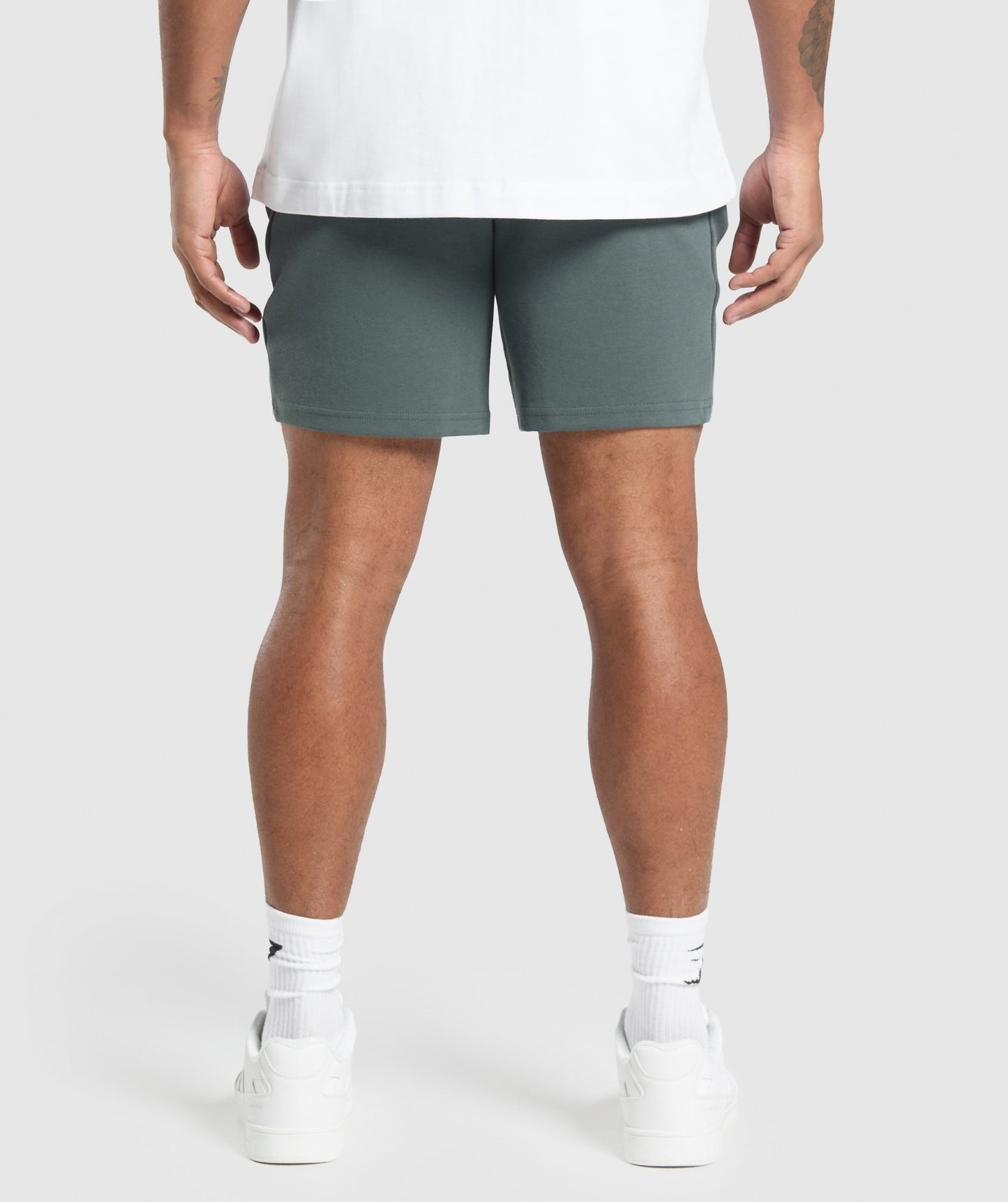 Gymshark Interlock Tech 6" Shorts - Slate Teal