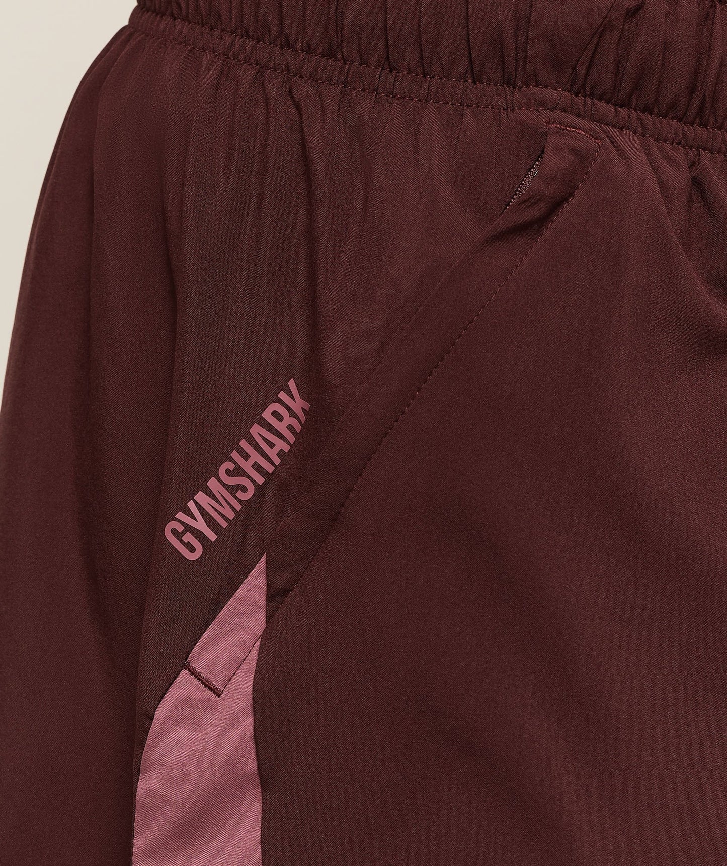 Gymshark Sport 7" Shorts - Rich Maroon/Reset Pink