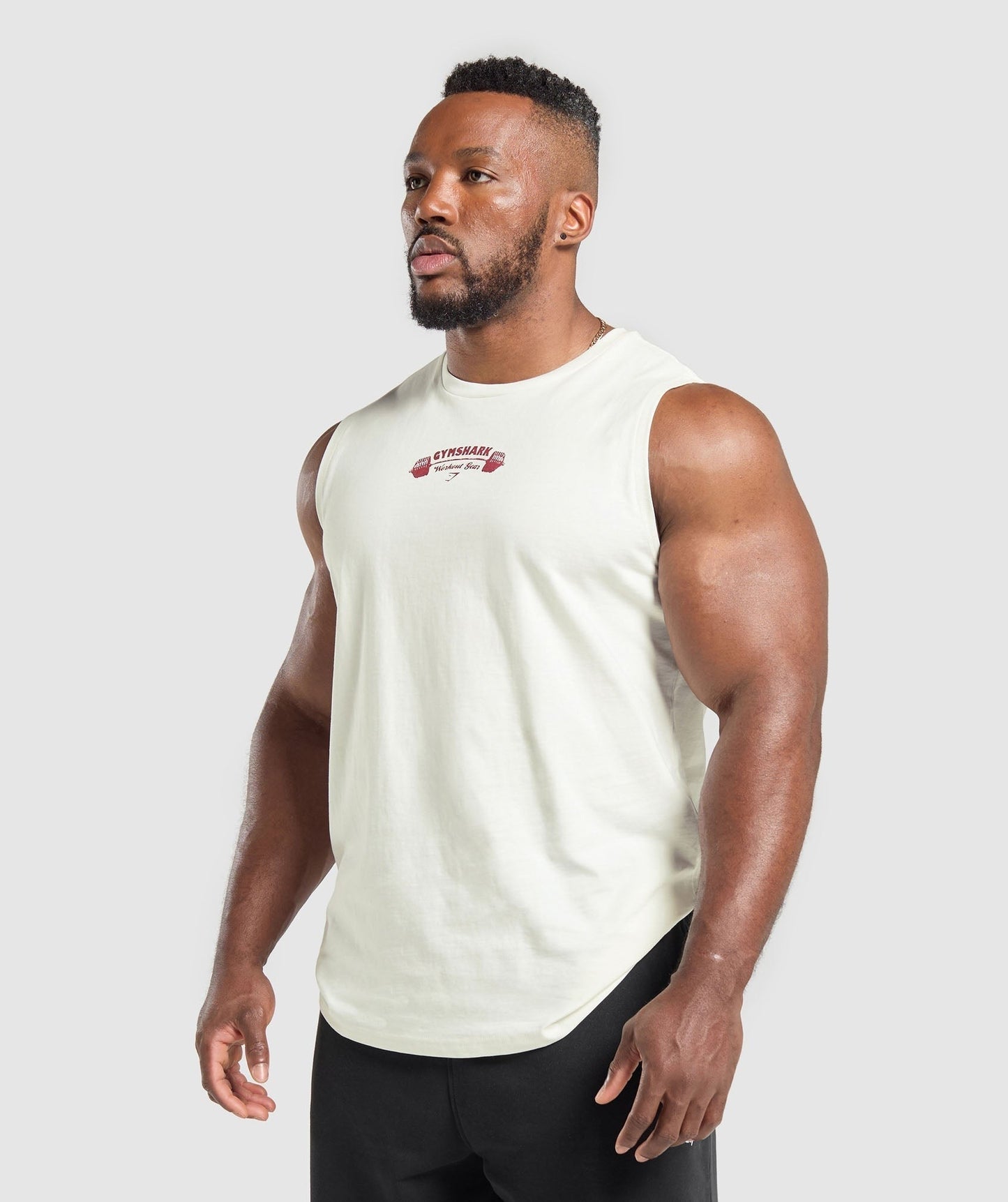 Gymshark Workout Gear Tank - Soft White