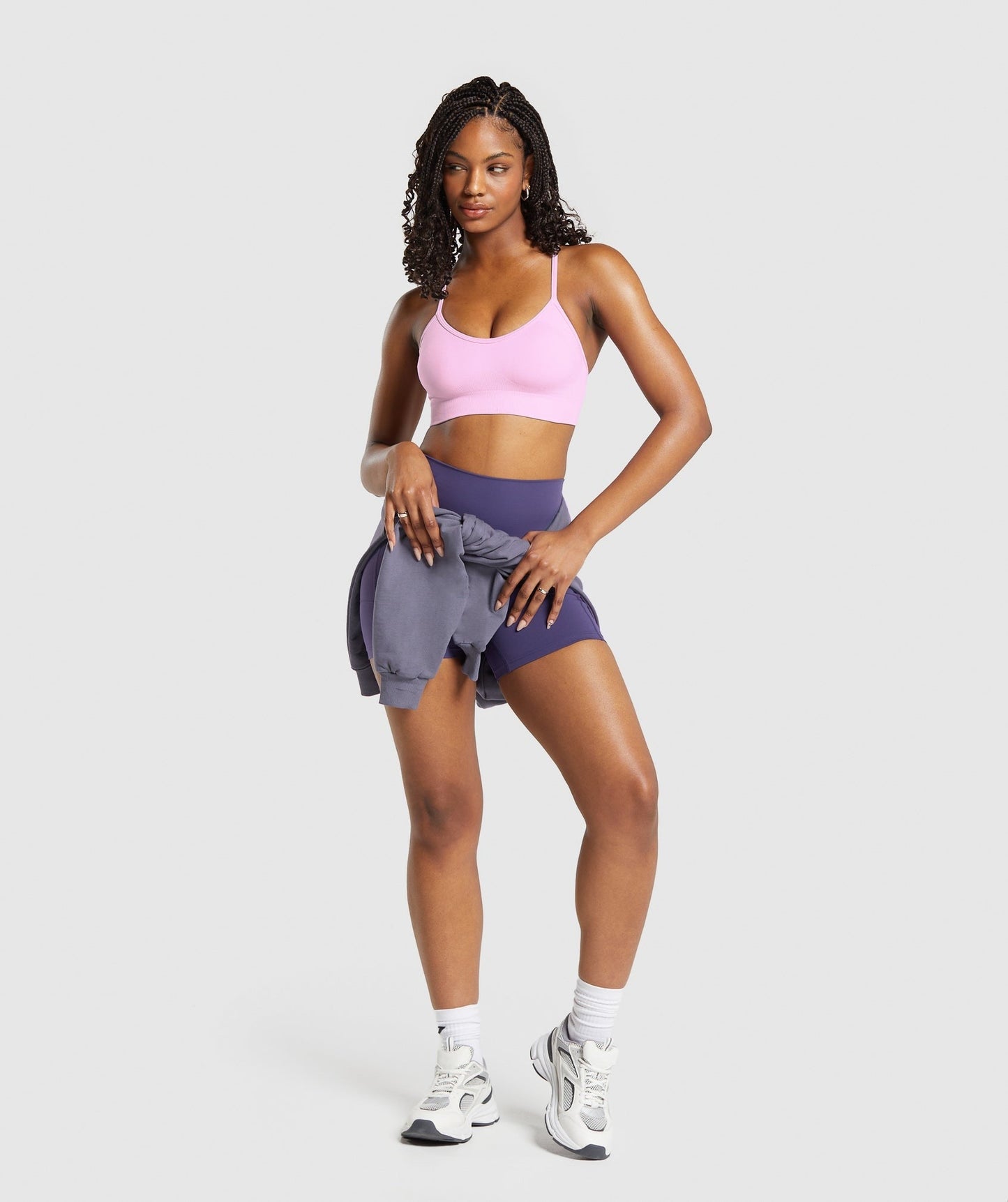 Gymshark GS x Anna Sports Bra - Lilac Pink