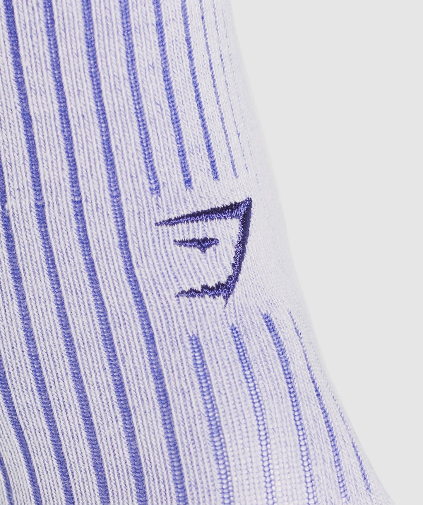 Gymshark Frill Crew Single Sock - Fresh Lilac/Cobalt Purple
