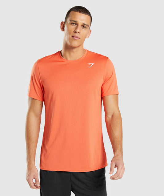 Gymshark Arrival T-Shirt - Papaya Orange