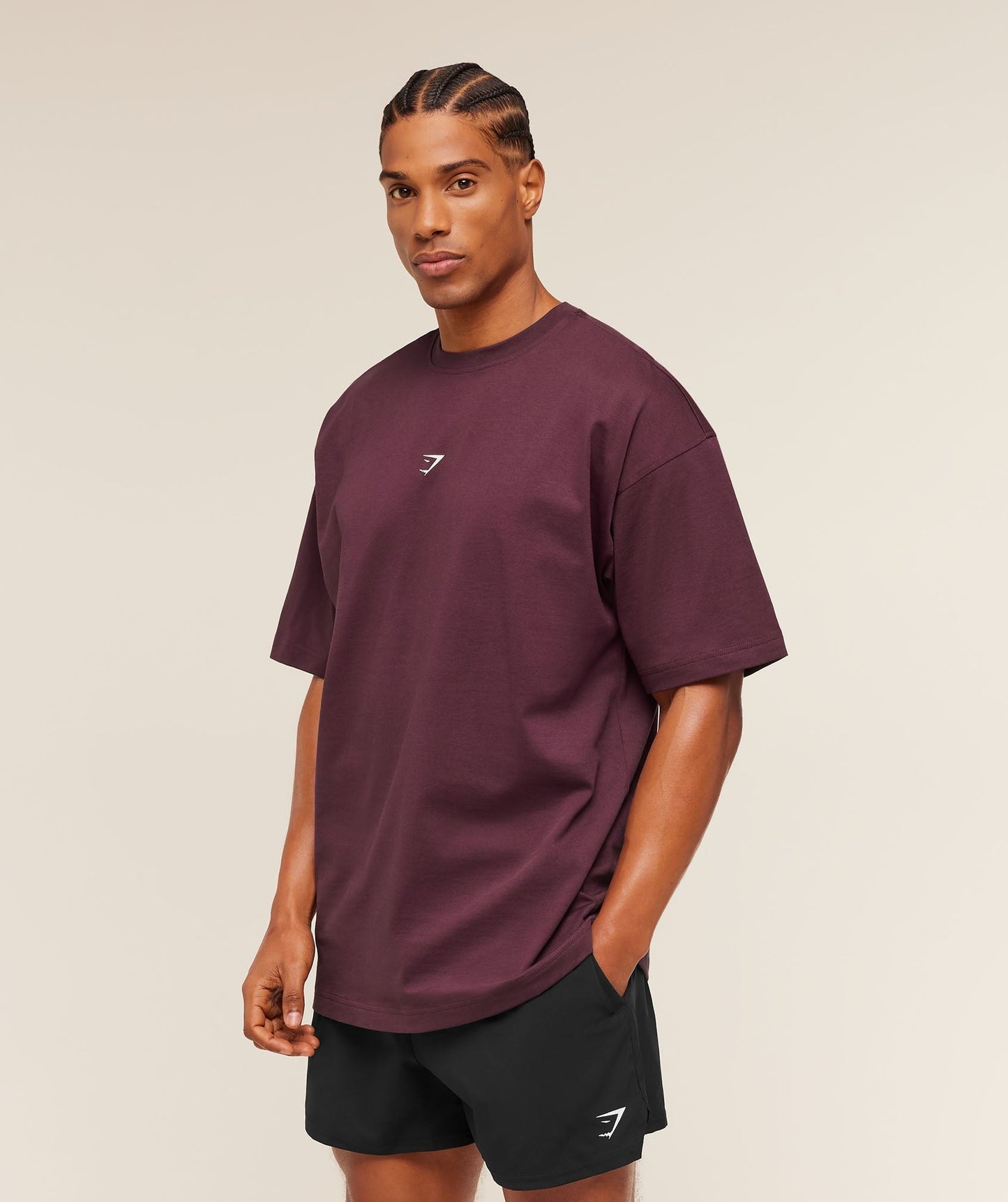 Gymshark Atlas T-Shirt - Impact Burgundy