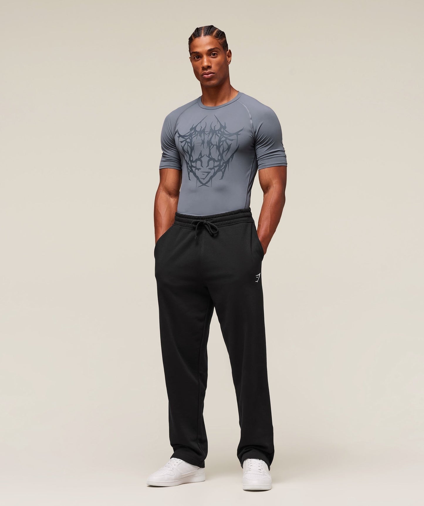 Gymshark Carlos Belcast x Element Baselayer - Iron Blue