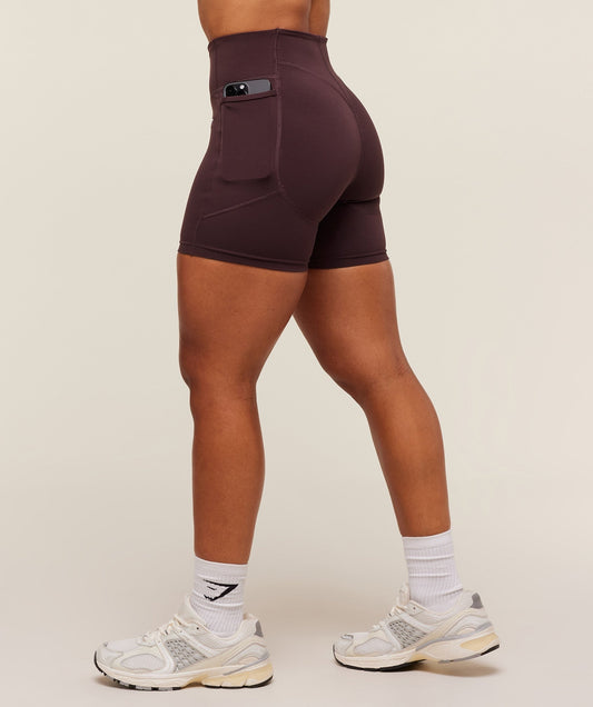 Gymshark Lifting Pocket Shorts - Cherry Purple