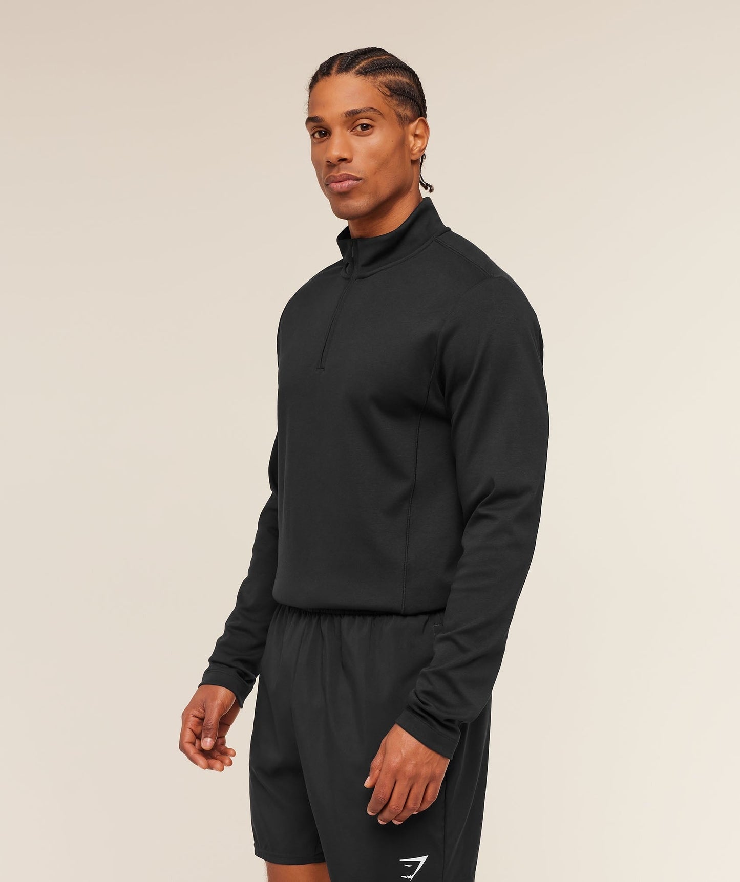Gymshark Off Duty 1/4 Zip - Black