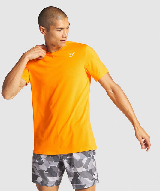 Gymshark Arrival T-Shirt - Orange