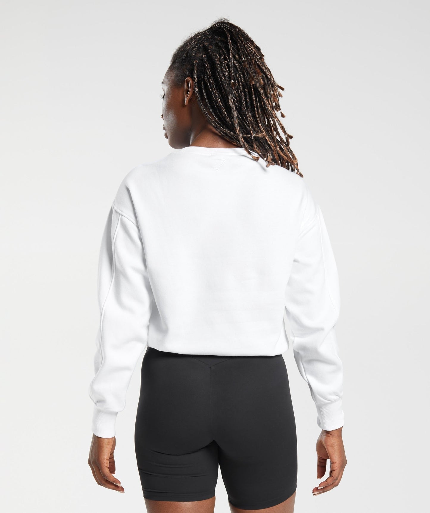 Gymshark Pulse Pullover - White